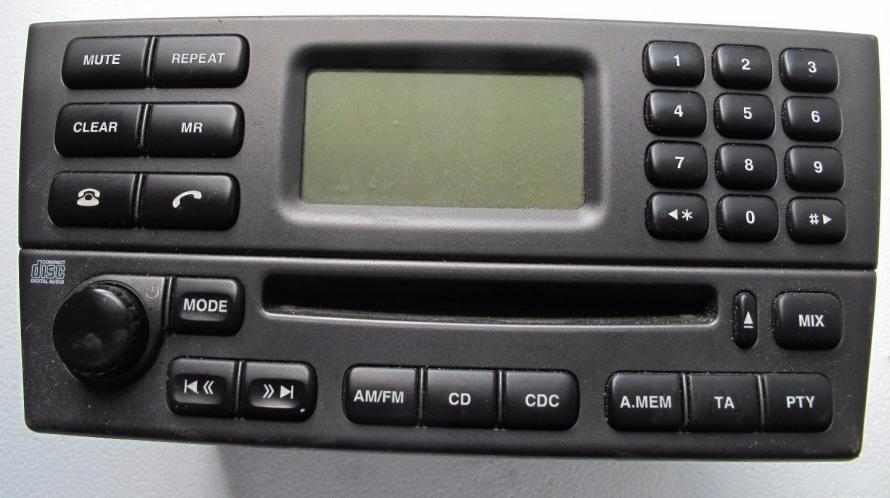 JAGUAR X-TYPE X Type   Radio CD incl code Elektrisch