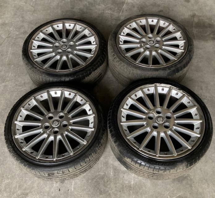 JAGUAR XK8 - XKR XK8 XKR XK100 9+10 X 20 inch  Sepang C2N3122-C2N3121 Wheels set Llantas 